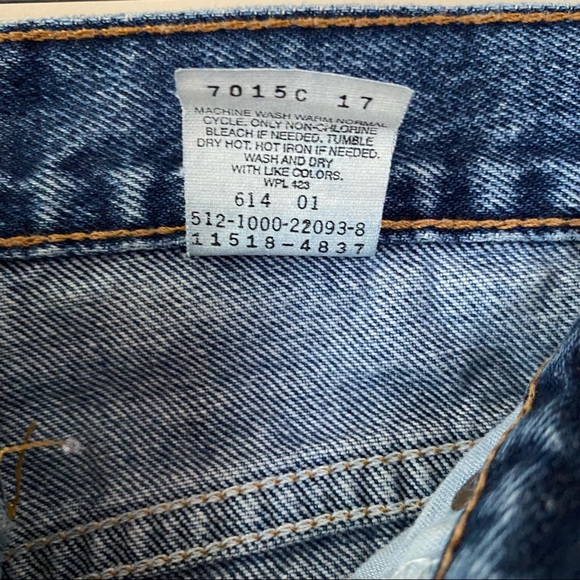 VINTAGE Levi’s 518 Bootcut Jean Made in USA - Picture 5 of 8